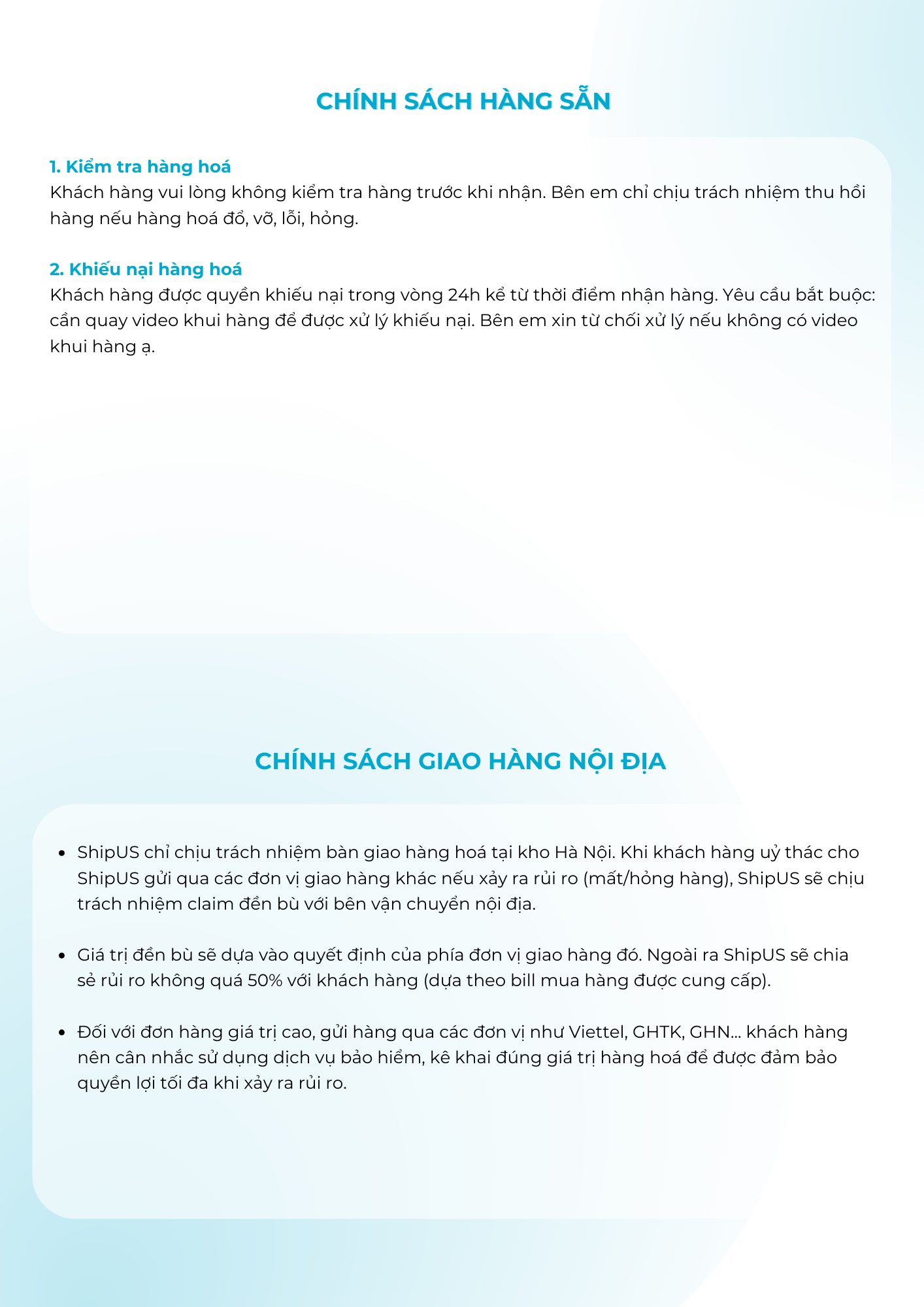 Hướng dẫn mua hàng