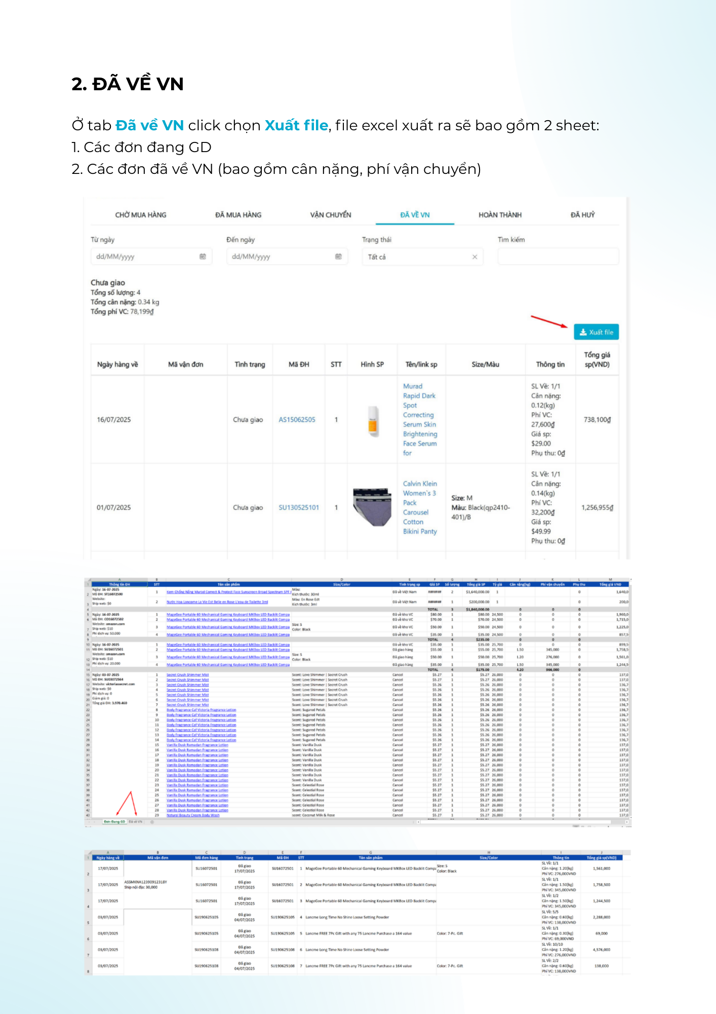 Hướng dẫn mua hàng